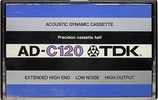 Compact Cassette: TDK  - AD 120