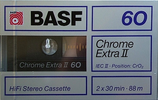 Compact Cassette: BASF  - Chrome Extra II 60