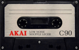 Compact Cassette: Mitsubishi Akai -  90