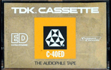 Compact Cassette: TDK  - ED 40