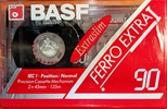 Compact Cassette BASF Ferro Extra I 90 Type I Normal 1991 North America