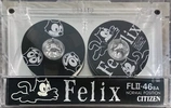 Compact Cassette Citizen Felix The Cat 46 "FLII-46BA" Type I Normal 1987 Japan