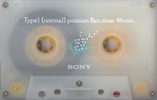 Compact Cassette: Sony  - Cadeau de Pop-ri 46