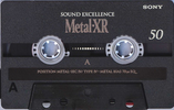 Compact Cassette: Sony  - Metal XR 50