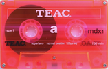 Compact Cassette:  Teac - MDX1 100