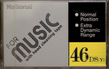 Compact Cassette: Matsushita National - DS 46