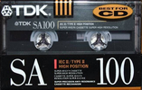 Compact Cassette: TDK  - SA 100