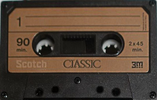 Compact Cassette: 3M Scotch - Classic 90