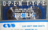 Compact Cassette CVS EGF LH 46 Type I Normal 1985 Japan