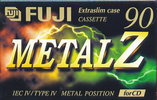 Compact Cassette: FUJI Fuji - Metal Z 90