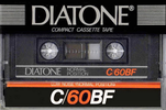 Compact Cassette: Mitsubishi Diatone - BF 60