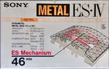 Compact Cassette: Sony  - Metal ES-IV 46