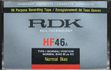 Compact Cassette: Unknown RDK -  46