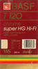 VHS, Video Home System: BASF  - Super HG Hi-Fi 120