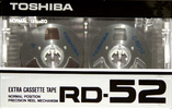 Compact Cassette:  Toshiba - RD 52