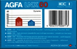 Compact Cassette: AGFA  - LNX 60