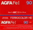 Compact Cassette: AGFA  - Ferrocolor HD 90