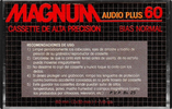 Compact Cassette: Unknown Magnum -  60