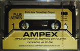 Compact Cassette:  Ampex - Plus Series 90