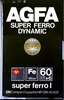 Compact Cassette: AGFA  - Super Ferro Dynamic 60+6