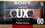 Compact Cassette: Sony  - UX 60