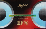 Compact Cassette:  Super - EF 90