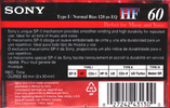 Compact Cassette: Sony  - HF 60