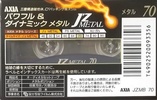 Compact Cassette: FUJI AXIA - J`z Metal 70