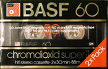 2 pack: BASF  - Chromdioxid Super II 60