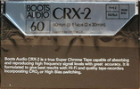 Compact Cassette:  Boots Audio - CRX-2 60