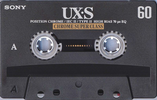 Compact Cassette: Sony  - UX-S 60