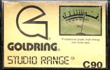 Compact Cassette Goldring Studio Range 90 Type I Normal 1978 Australia