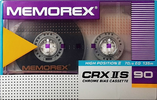 Compact Cassette: Memorex  - CRX II S 90