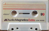 Compact Cassette:  Audio Magnetics - Extra 90