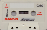 Compact Cassette: Permaton Sanyo -  60