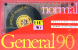 Compact Cassette:  General Magnetics - EHF 90