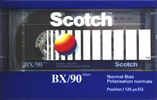 Compact Cassette: Sunkyong Magnetic Limited (SKM) Scotch - BX 90