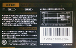 Compact Cassette: TDK  - MA-X 90