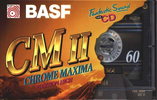 Compact Cassette: BASF  - CM II 60