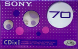 Compact Cassette: Sony  - CDix I 70