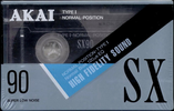 Compact Cassette: Mitsubishi Akai - SX 90