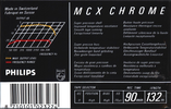 Compact Cassette: ICM Philips - MCX Master 90