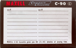 Compact Cassette: Maxell / Hitachi Maxell -  90