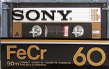 Compact Cassette: Sony  - FeCr 60