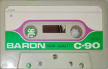 Compact Cassette: Nippon Columbia / Denon Baron -  90