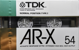 Compact Cassette: TDK  - AR-X 54