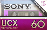 Compact Cassette: Sony  - UCX 60