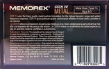 Compact Cassette: Memorex  - CDX IV 110