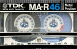 Compact Cassette: TDK  - MA-R 46