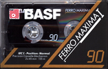 Compact Cassette: BASF  - Ferro Maxima I 90